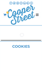 Mobile Screenshot of cooperstreetcookies.com