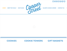 Tablet Screenshot of cooperstreetcookies.com